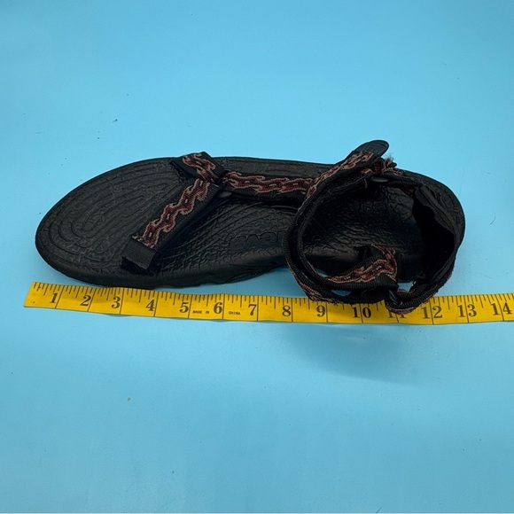 Teva Teradactyle Sandals Burgundy & Black Size 13 - Picture 9 of 10